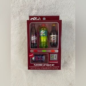 Dr Pepper Flavored Lip Balm Set | Soda-Themed Collectible Gift